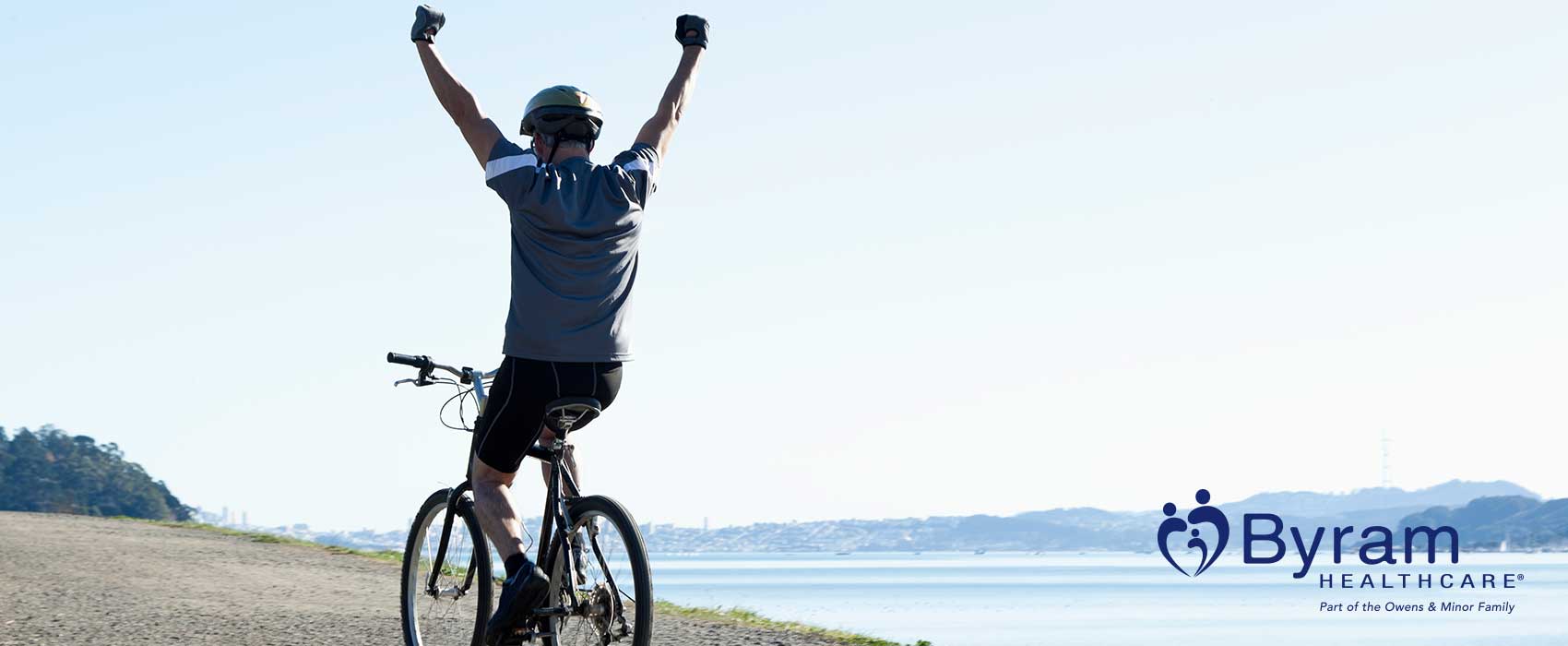 Man on online bike