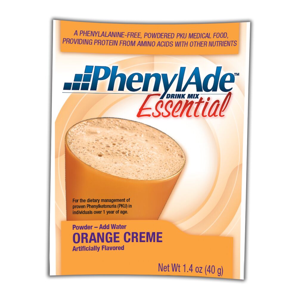 Phenylade Essential Dm Orange Pouches Byram Healthcare