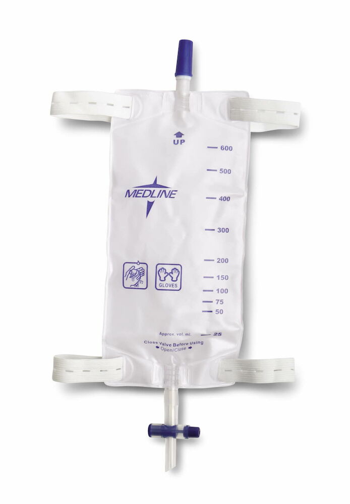 SiliconeElastomer Latex 2Layer Foley Catheter Tray  Drain Bag  Medline  Industries Inc