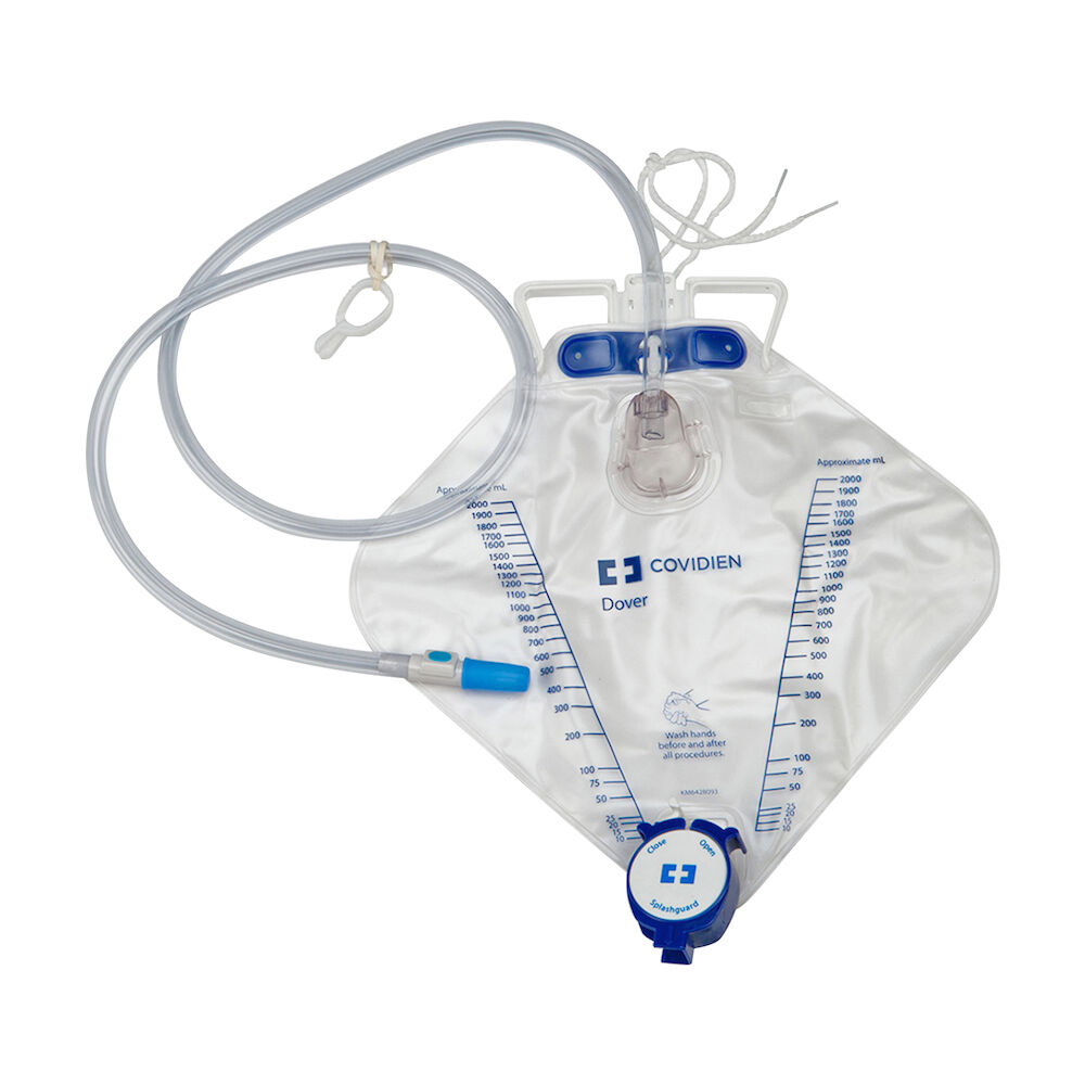 Dover Bedside Urine Drainage Bag, Anti-Reflux, Drain Tube, 4000ml