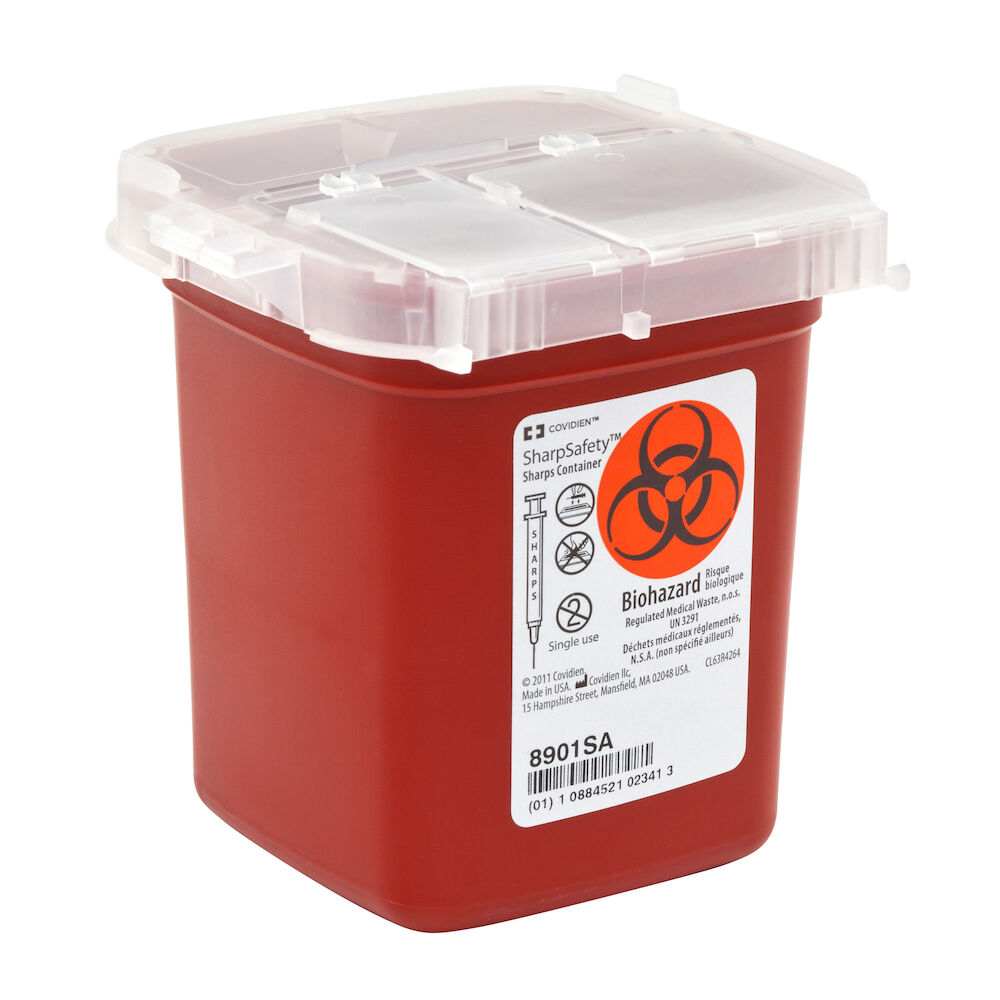 SharpSafety Phlebotomy Sharps Container