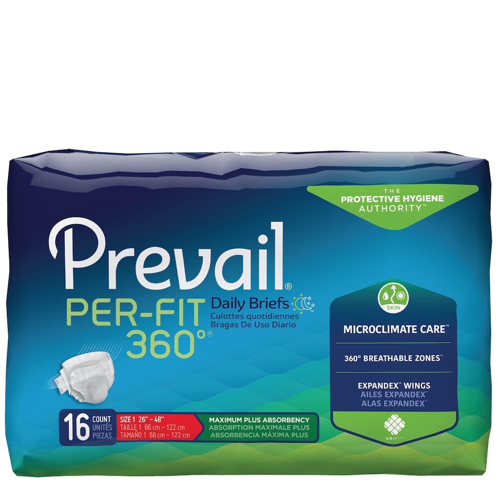 Men's Protective Underwear, First Quality, Prevail™, Per-Fit, Extra