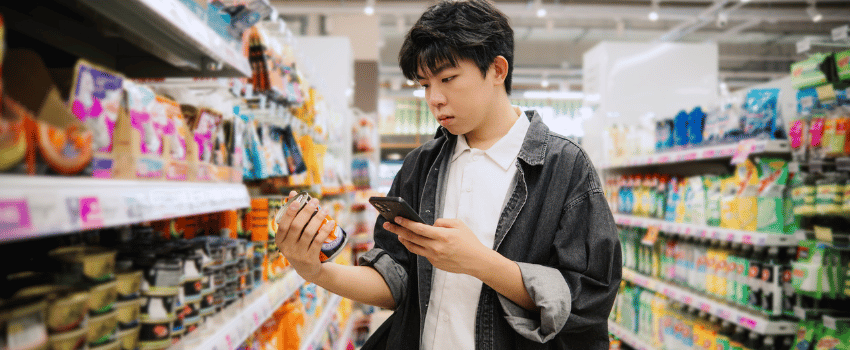 nutrition label